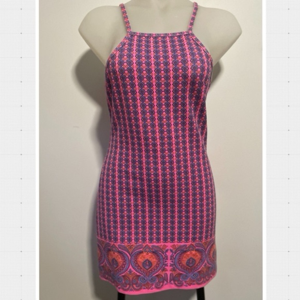 Paint It Red Mini Dress